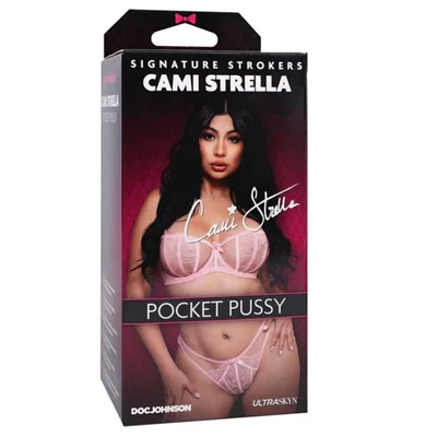 signature strokers cami strella ultraskyn pocket pussy vanilla