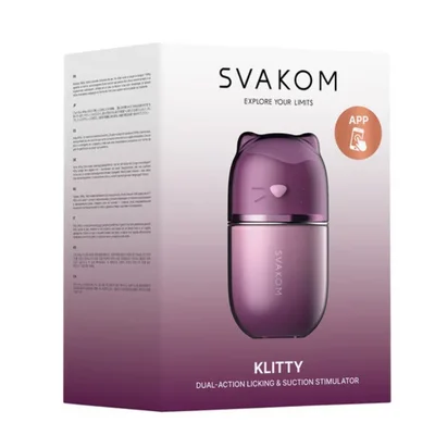 klitty dual action licking suction stimulator