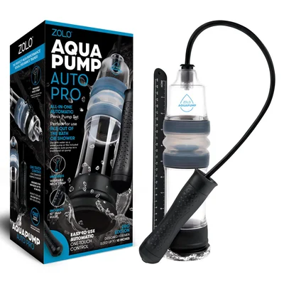 zolo aquapump auto pro clear auto water penis pump