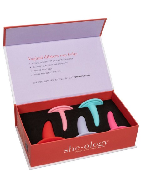She-ology 5 Piece Wearable Vaginal Dilator Set