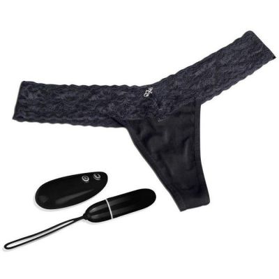 Hustler Vibrating Lace Thong