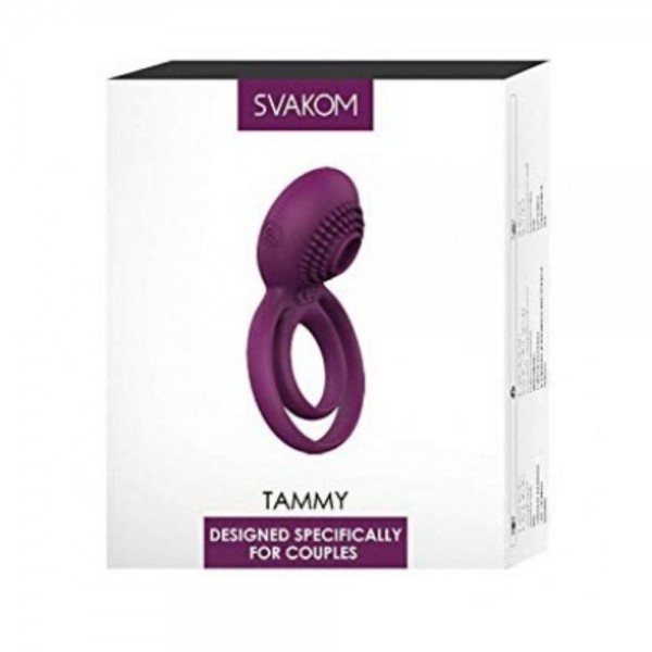 Svakom Tammy Rechargeable Silicone Vibrating Love Ring