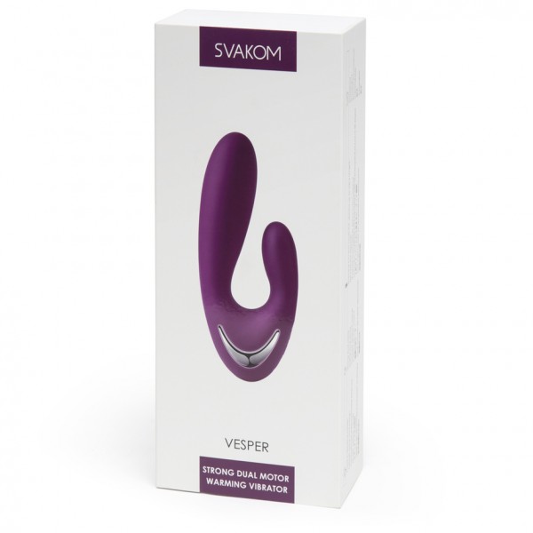 Svakom Vesper Dual Stimulation Warming Rabbit Vibrator
