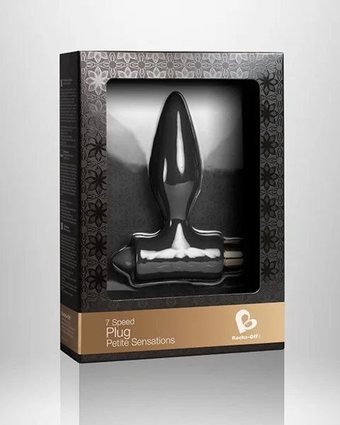 Petite Sensations Butt Plug By Rocks Off - Black — image 2 of 2