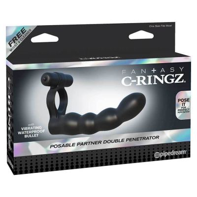 Double Penetration Vibrating Cock Ring by Fantasy C Ringz