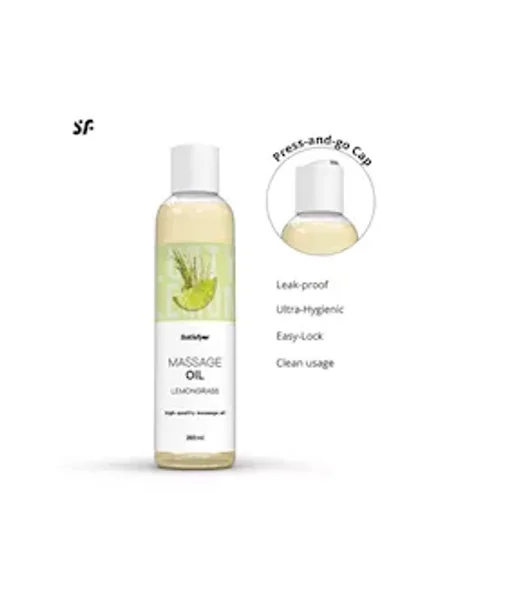 Satisfyer Massage Oil - Lemongrass 250ml — image 4 of 8