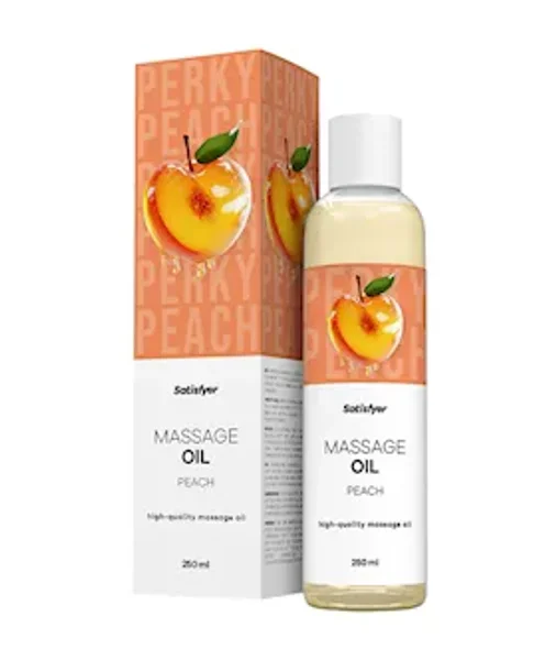 Satisfyer Massage Oil - Peach 250ml — image 2 of 8
