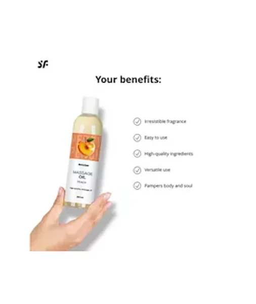 Satisfyer Massage Oil - Peach 250ml — image 5 of 8