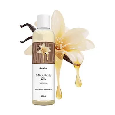 satisfyer massage oil vanilla 250ml