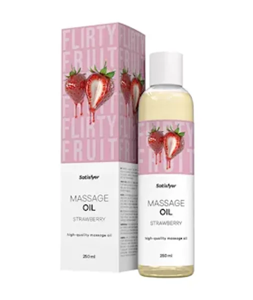 Satisfyer Massage Oil - Strawberry 250ml — image 2 of 8