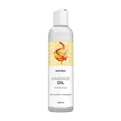 satisfyer massage oil warming 250ml