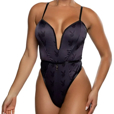 playboy blackout bunny romper