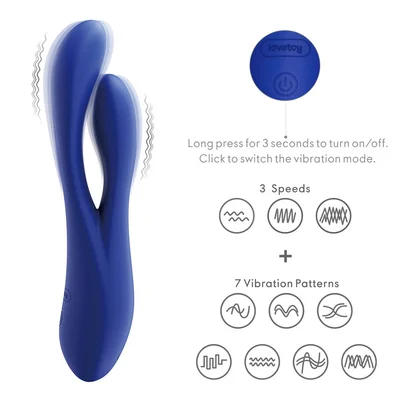 lovetoy lallure pulse rabbit vibrator