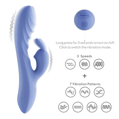 lovetoy lallure swirl rabbit vibrator
