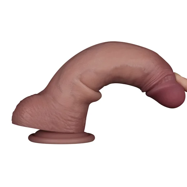 Lovetoy Sliding Skin Pro II Remote Controlled Vibrating 8.5 Inch Dong — image 3 of 4