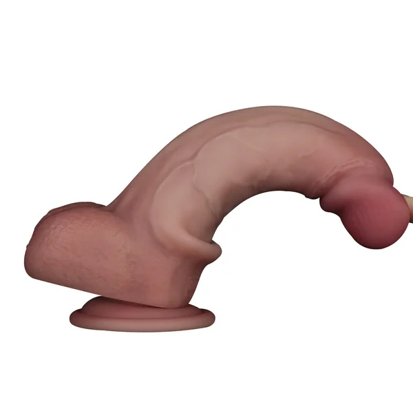 Lovetoy Sliding Skin Pro II Remote Controlled Vibrating 8 Inch Dong — image 3 of 4