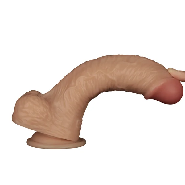 Lovetoy 8.5 Inch Power Basics Vibrating Dildo — image 2 of 3