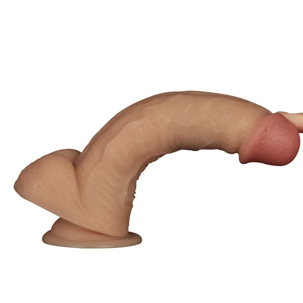 Lovetoy 8 Inch Power Basics Vibrating Dildo — image 3 of 5