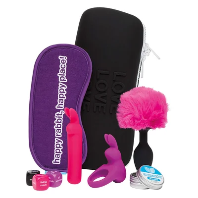 happy rabbit couples pleasure kit 7 piece