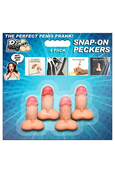 Big Ballers Snap-On Peckers - 4 Pack — image 9 of 9