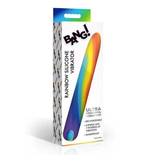BANG! Rainbow Silicone Bullet Vibrator — image 3 of 3