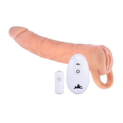 nmc extendor vibrating narrow tip penis sleeve masturbator