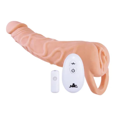 nmc extendor vibrating penis sleeve masturbator
