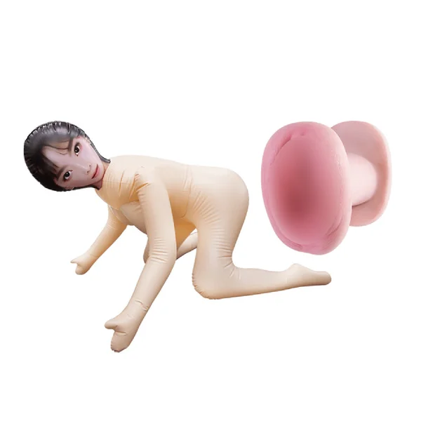 My Fair Lady PVC Inflatable Sex Doll With Silicone Masturbator — image 2 of 4