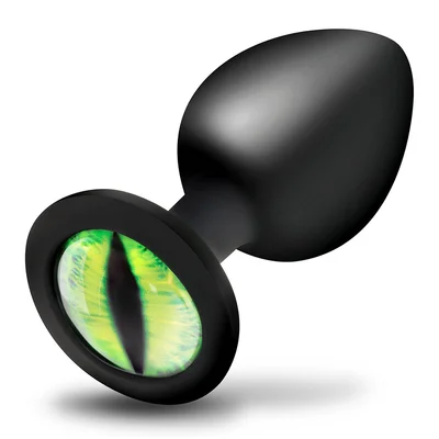 creature cocks creature eyes green eye silicone butt plug set