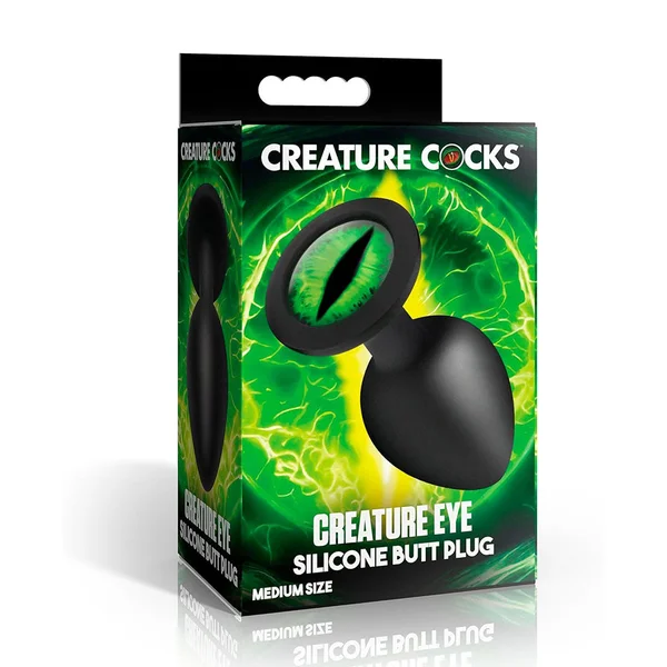 Creature Cocks Creature Eyes Green Eye Silicone Butt Plug Set — image 4 of 4