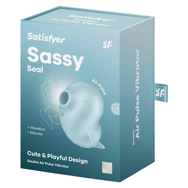 Satisfyer Sassy Seal Air Pulse Clitoral Vibrator
