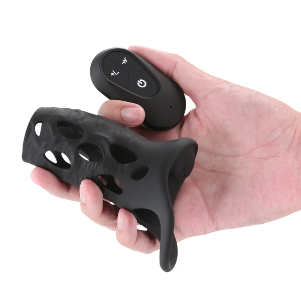 NS Novelties Renegade Edge Vibrating Sleeve — image 2 of 2
