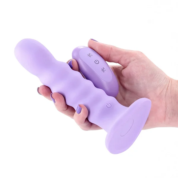 NS Novelties Colours Ribbed 6 Inch Vibrating Dildo — image 2 of 2