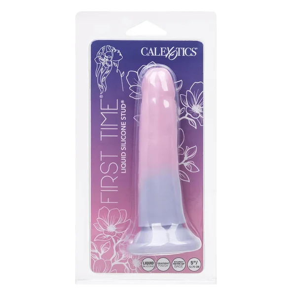 CalExotics First Time® Liquid Silicone Stud® Suction Cup Dildo — image 5 of 6
