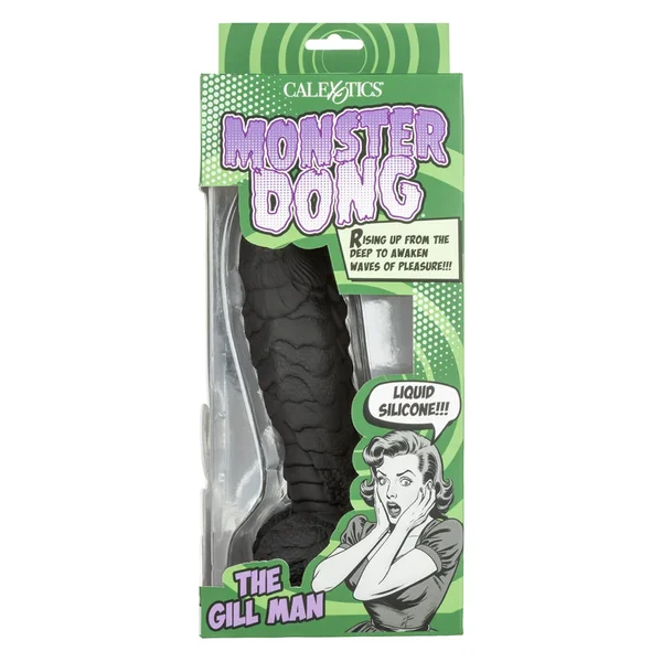 CalExotics Monster Dong® The Gill Man Suction Cup Dildo — image 5 of 5