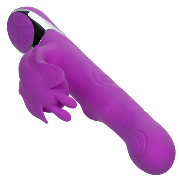 CalExotics Enchanted Throbbing Butterfly Rabbit Vibrator — image 3 of 4