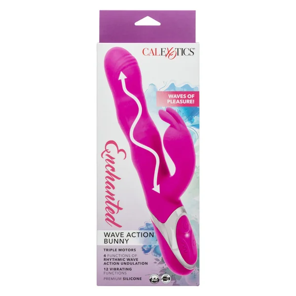 CalExotics Enchanted Wave Action Bunny Rabbit Vibrator — image 4 of 4