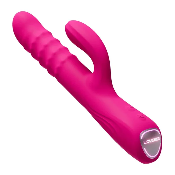 Lovense Velvo App-Controlled Rolling Bead Rabbit Vibrator — image 2 of 8