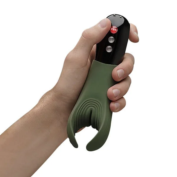 Fun Factory Manta Black Line Vibrating Stroker — image 4 of 11