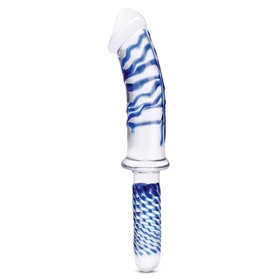 glas 11 inch double ended glass dildo