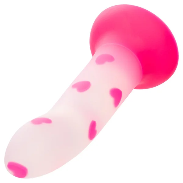 CalExotics Glow Stick Glow-in-the-Dark Heart Dildo — image 3 of 3