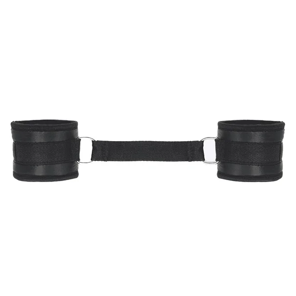 Love in Leather Satin Wrist Restraints — image 2 of 2