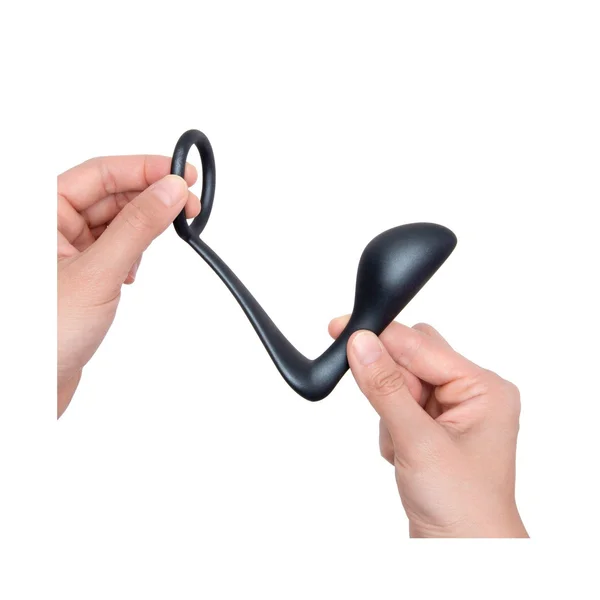 B-Vibe Butties Ringer Cock Ring & Prostate Plug — image 8 of 10