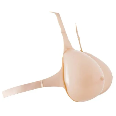 jolly booby f cup inflatable boobs with adjustable strap