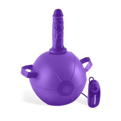 Pipedream Vibrating Inflatable Sex Ball with 6 Dildo