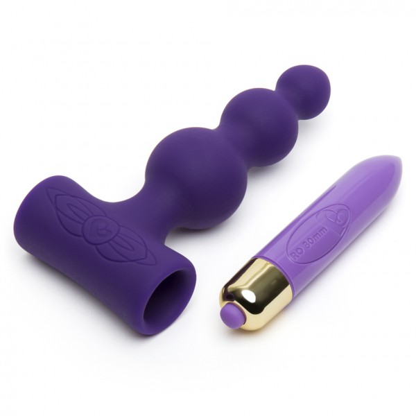 Rocks Off Petite Sensations Bubbles 7 Function Vibrating Anal Beads