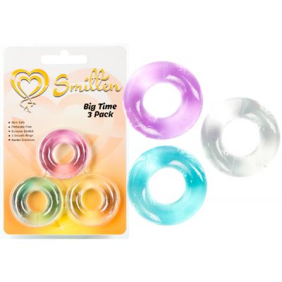 Big Time 3 Pack Cock Rings