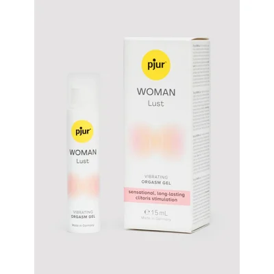pjur woman lust vibrating orgasm gel 15ml