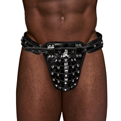 malepower taurus leather thong