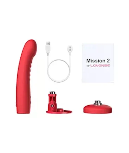 Lovense Mission 2 Touch Sensitive Vibrating Dildo — image 4 of 4